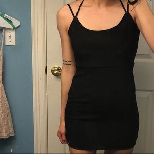 tobi black dress